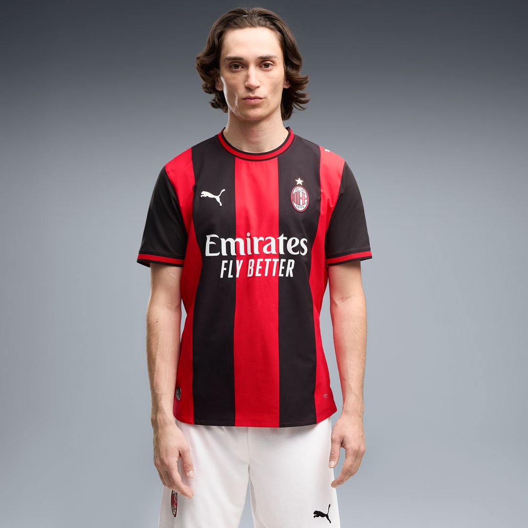 AC Milan Puma 2026/27 Home On-Field Authentic Jersey - Black/Red